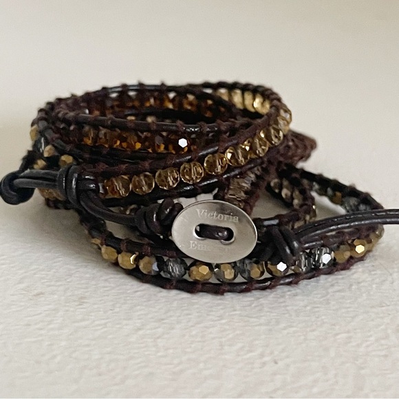 Victoria Emerson Wrap Bracelets LOT of 2 EUC - Picture 3 of 7